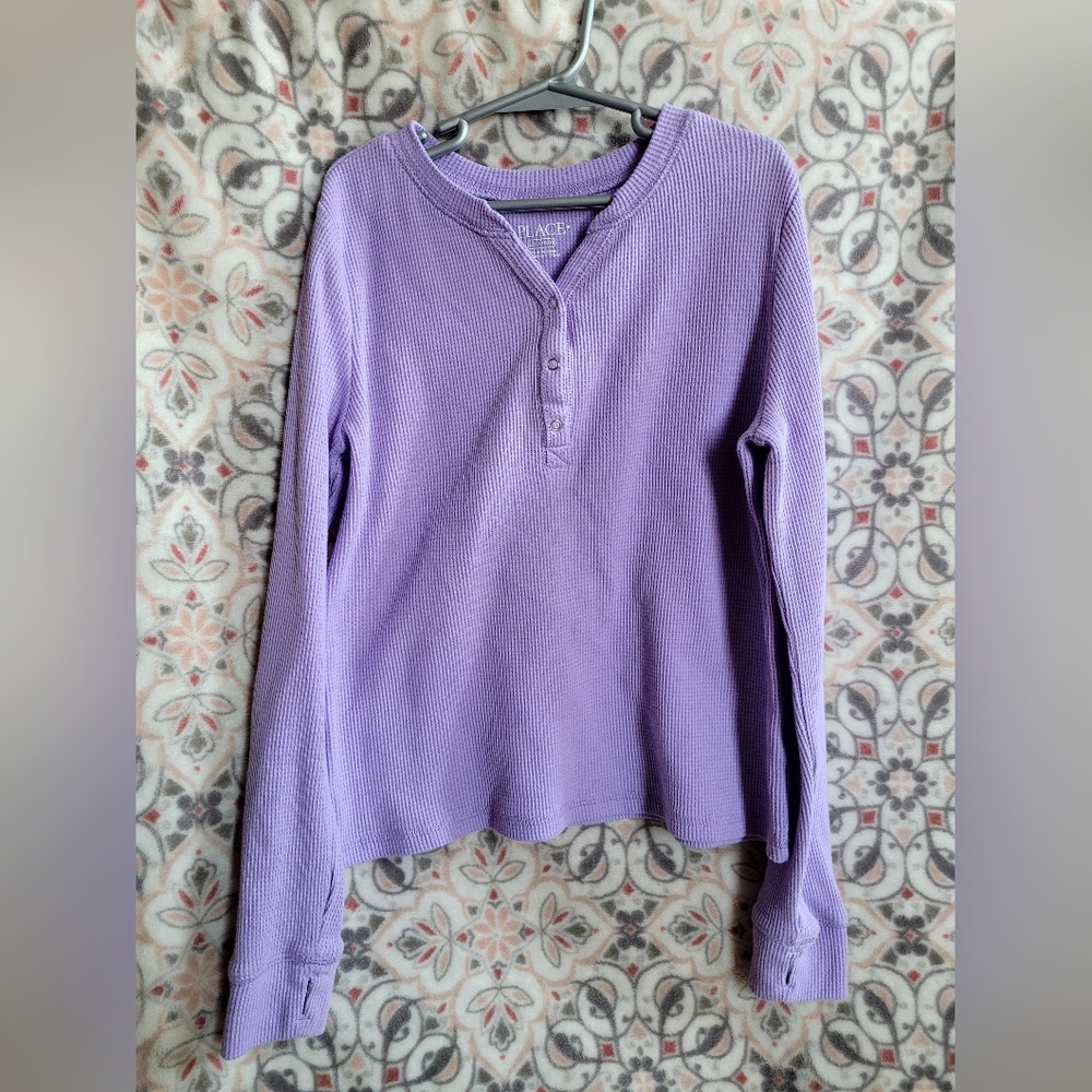 Lavender Long Sleeve Top
